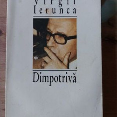 Dimpotriva Virgil Ierunca