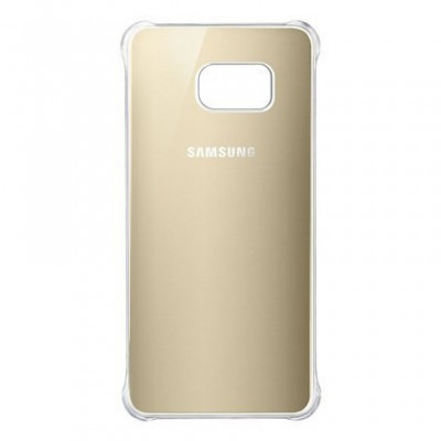 Husa Capac EF-QG928MF Sams Galaxy S6 Edge+ Gold Blister foto