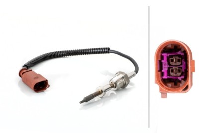HELLA 6PT 014 494-721 Senzor, temperatura gaze evacuare foto