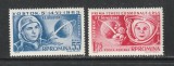 Romania 1963 - Cosmonautica Vostok 5 and 6 2v MNH, Nestampilat