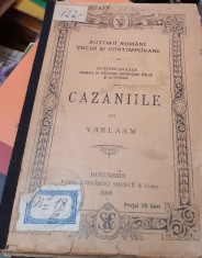 CAZANIILE LUI VARLAAM 1903 foto