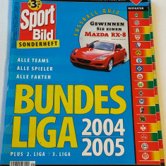 Revista fotbal - SPORT BILD - BUNDESLIGA 2004-2005
