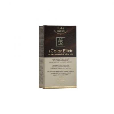 APIVITA My Color Elixir 6.43 Blond &amp;Icirc;nchis Auriu-Cupru foto