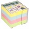 Cub hartie color cu suport 9 x 9 cm 800 file Forster