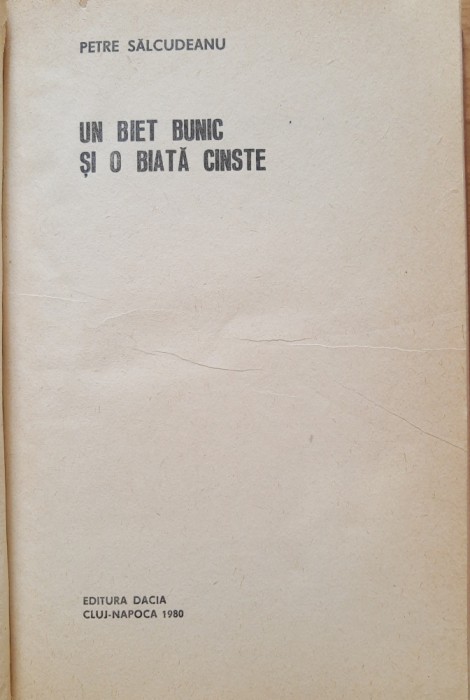 Un biet bunic si o biata bunicuta - Petre Salcudeanu