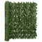 Paravan de balcon, frunze verde &icirc;nchis, 300x100 cm GartenMobel Dekor