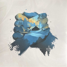 God Of War: Ragnarok - Blue Marbled Vinyl | Bear Mccreary