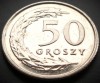 Moneda 50 GROSZY - POLONIA, anul 2015 * cod 3135, Europa, Aluminiu