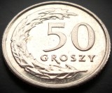 Cumpara ieftin Moneda 50 GROSZY - POLONIA, anul 2015 * cod 3135, Europa, Aluminiu