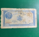 Bancnota 5000 lei 22 august 1944