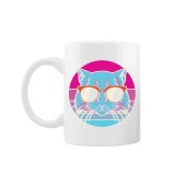 Cana alba personalizata cat glasses, INOVATIX&reg;. 330ml, Oem