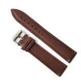 Curea de ceas Maro Deschis din Piele Naturala 18mm, 20mm GR669, Time Veranda