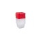 Set 10 cutii alimente, rosii, patrate, 550 ml, Fresco Keep Fresh