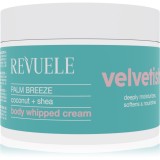 Revuele Velvetish Palm Breeze Body Whipped Cream crema de corp hidratanta Coconut + Shea 300 ml