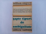 W. EMPSON - ȘAPTE TIPURI DE AMBIGUITATE