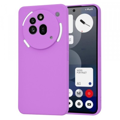 Husa pentru Nothing Phone (3a) Pro, Techsuit, SoftFlex, Mov foto