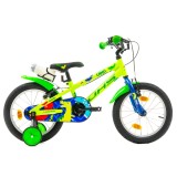 Cumpara ieftin Bicicleta Copii DHS Dino - 16 Inch, Verde Ultimate FactoryBikes