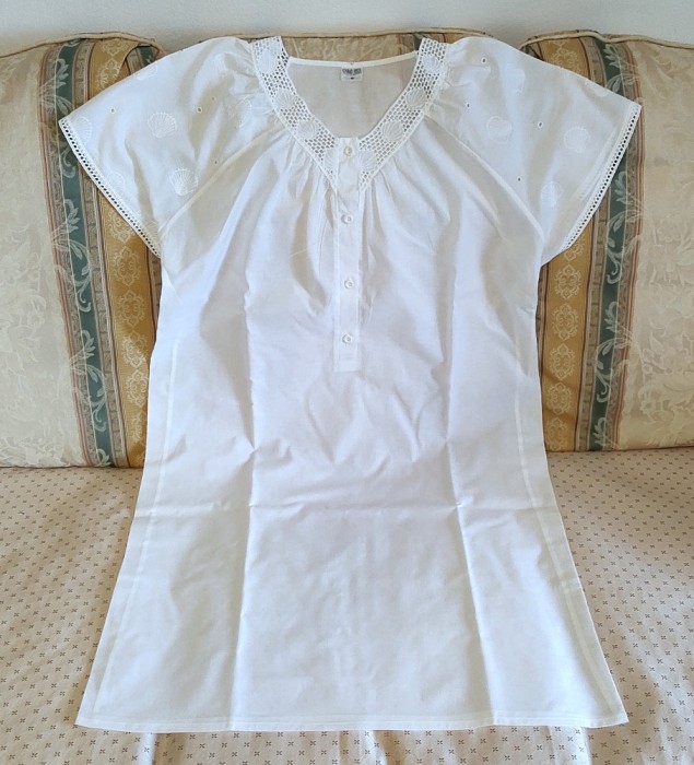 Camasa de noapte dama Vintage din bumbac- KONRAD VOGEL