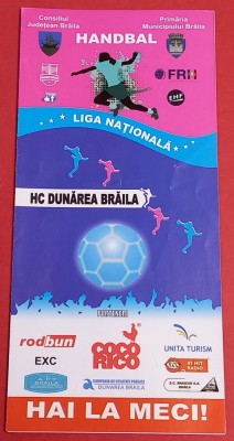 Program Handbal - Prezentare HC DUNAREA BRAILA (sezonul 2017-2018) foto