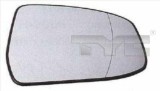 Sticla oglinda exterioara dreapta TYC Ford Focus II III si Mondeo IV, aproximativ 202014 dupa model, asferica si incalzita, OE 1538211 1711136