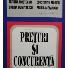 Tatiana Mosteanu - Preturi si concurenta (editia 1997)