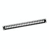 Patch Panel TRENDnet TC-KP24, 24 Porturi, Blank Keystone, 1U, UTP CAT6