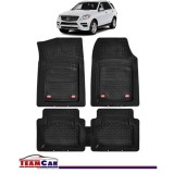 Covorase Auto TeamCar&reg; Tip Tavita Compatibile Mercedes-Benz ML W166 (2011&ndash;2015) Negru, Material Rezistent, Cauciuc