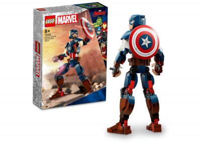 LEGO Figurina de constructie Captain America Quality Brand foto