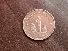 C50 - Moneda foarte veche - Canada - 1 dolar - omagial - 1995
