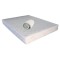 Set Saltea cu arcuri impachetate individual pe 7 zone de confort, Marte Pocket One 180x200x23cm, husa detasabila, tricot aloe vera, hipoalergenica, fe