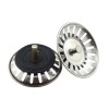 Set 4 Site Chiuveta Inox 8cm Sunmostar Argintiu/Negru - Sita Scurgere Chiuveta Bucatarie