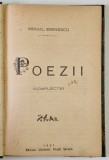 POEZII COMPLECTE de MIHAIL EMINESCU , EDITURA LIBRARIEI FRATII SARAGA CU PREFATA DE A D XENOPOL 1893