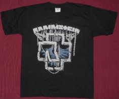 Tricou Rammstein - Sigla albastra S,L,calitate 180 grame foto