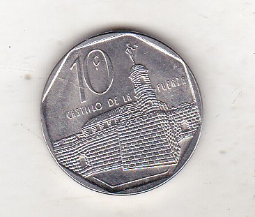 bnk mnd Cuba 10 centavos 2009 foto