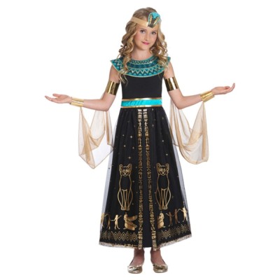 Costum regina egipteana Cleopatra KidMania&amp;reg; pentru fete 6-8 ani 128 cm foto