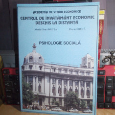 MARIA ELENA DRUTA - PSIHOLOGIE SOCIALA , A.S.E. , STUDENTI ANUL II , I.D. , 2000