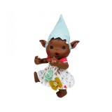 Papusa fetita afro Nines D Onil, Colectia Duendy, cu miros de vanilie, 24 cm, Nines D&#039;onil