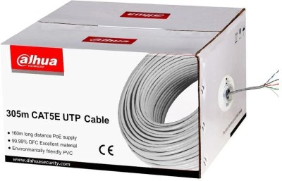 Cablu UTP CAT5E 305m; Alimentare PoE: maxim 160m, conductor: 0.45* foto