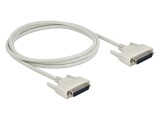 Cablu D-Sub 25pin, 2 m, bej, conexiune 1:1