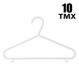 Set Umerașe Copii, Plastic, Culoare Albă, 10 Bucăți, Oem