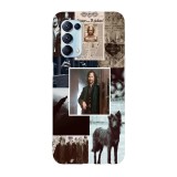 Husa compatibila cu Oppo A74 5G, Viceversa, model Sirius Black Harry Potter, Silicon, TPU, Transparent, Carcasa
