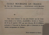 1927 invitatie ECOLE ROUMAINE EN FRANCE la coferinta Nicolae Iorga la Sorbona