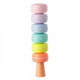 Set Evidențiatoare, Macarons, 6 Bucăți, Multicolor