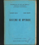 Cumpara ieftin SISTEME DE OPERARE - LUCIAN LUCA, IOAN DESPI - INFORMATICĂ UVT TIMIȘOARA, 1994