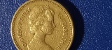 Moneda United Kingdom One pound 1984 Regina Elizabeth 2