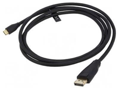 Adaptor DisplayPort la USB C Aurit 1,5m foto