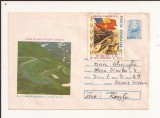 Plic FDC Romania - Transfagarasanul pe versandul de sud , Circulat 1988