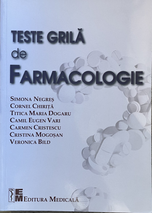 Teste grilă Farmacologie