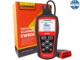 Tester auto universal, diagnoza, obd ii, eobd, senzor O2 test, konnwei kw808