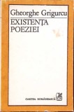 EXISTENTA POEZIEI-GHEORGHE GRIGURCU-295085